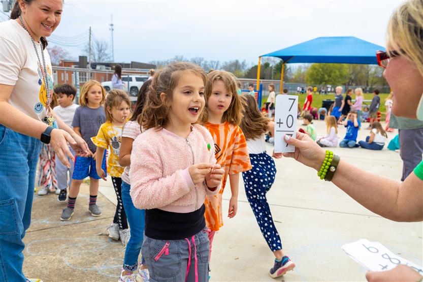 Students participate in Math Madness competition